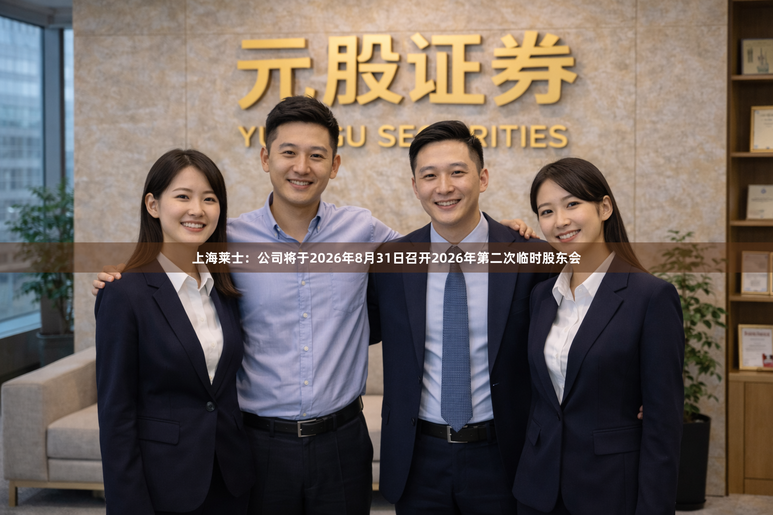 上海莱士：公司将于2026年8月31日召开2026年第二次临时股东会