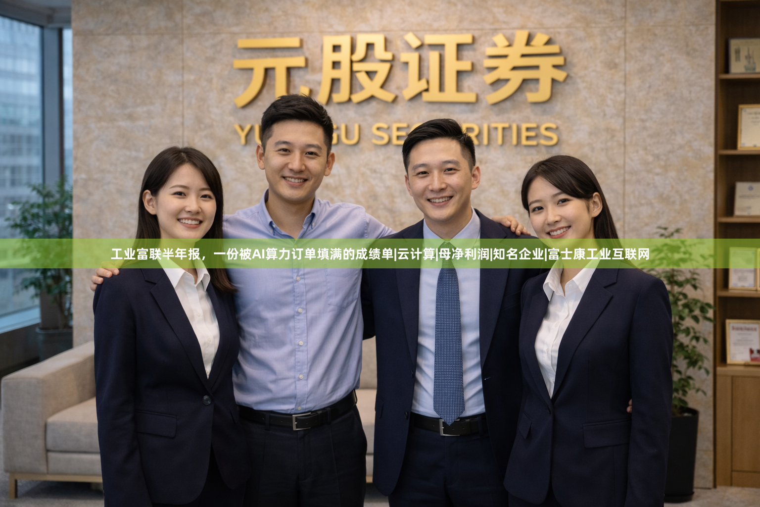 工业富联半年报，一份被AI算力订单填满的成绩单|云计算|母净利润|知名企业|富士康工业互联网