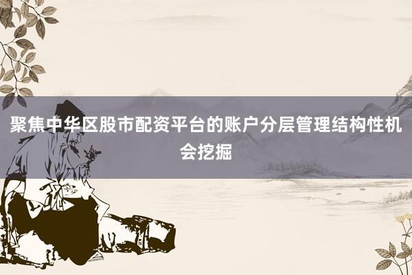 聚焦中华区股市配资平台的账户分层管理结构性机会挖掘